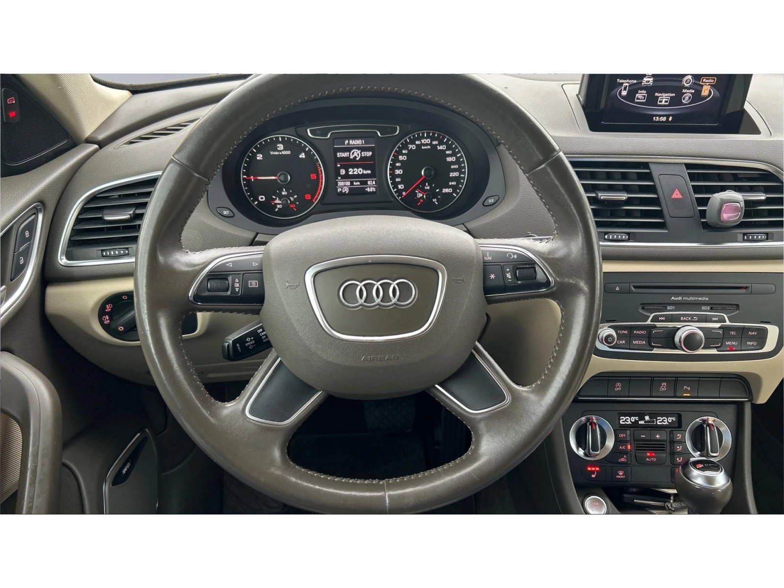 Audi Q3 2.0 TDi quattro, ������� ������ �� 444 ��. | Mobile.bg � ����������� 13