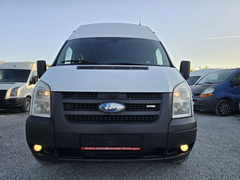 Ford Transit 2.2TDCI 8+ 1 Дълга база Климатик, снимка 2 - Бусове и автобуси - 47693689