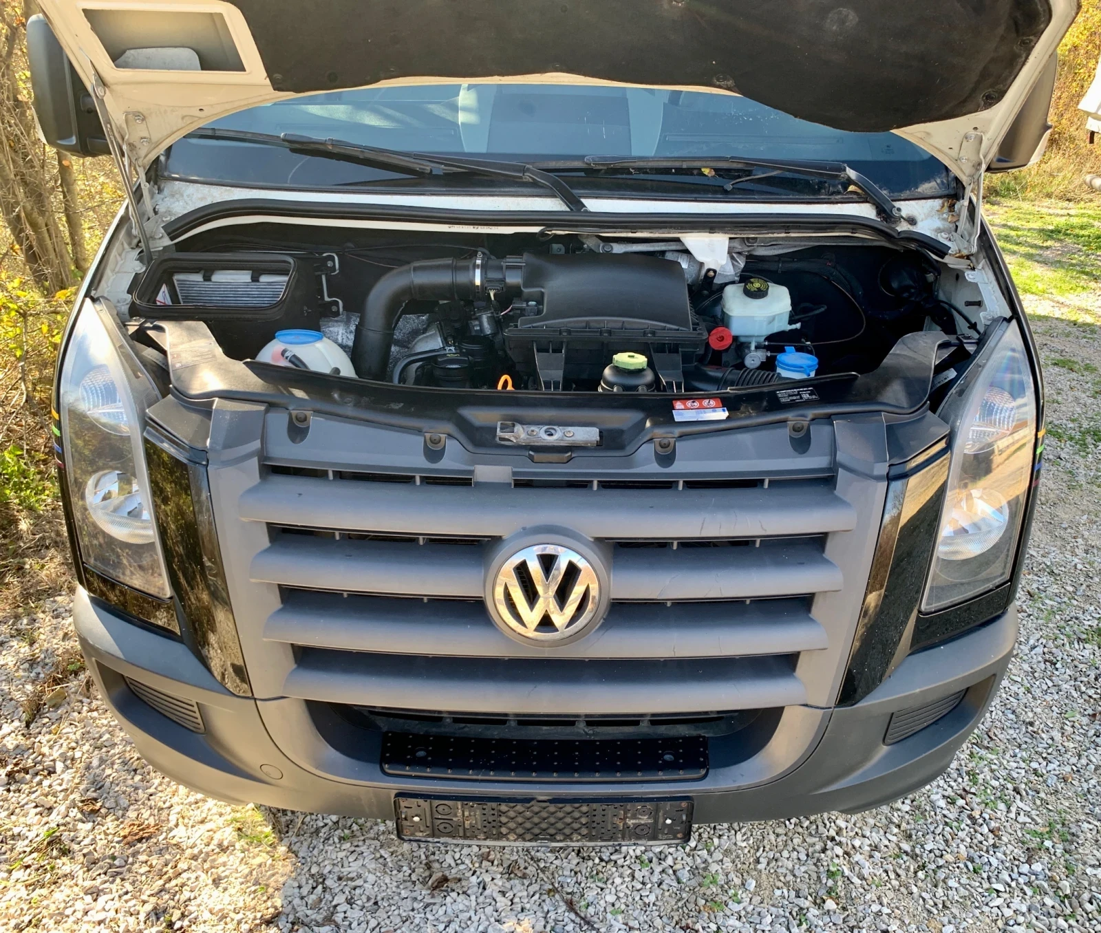 VW Crafter 4.30м.* Климатик* Темпомат* Двойна гума, снимка 14 - Бусове и автобуси - 53777354