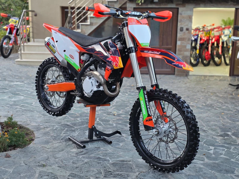 Ktm SX-F 250/СТАРТЕР/2 РЕЖИМА/ТРАКШЪН КОНТРОЛ/ ЛИЗИНГ, снимка 3 - Мотоциклети и мототехника - 51762361