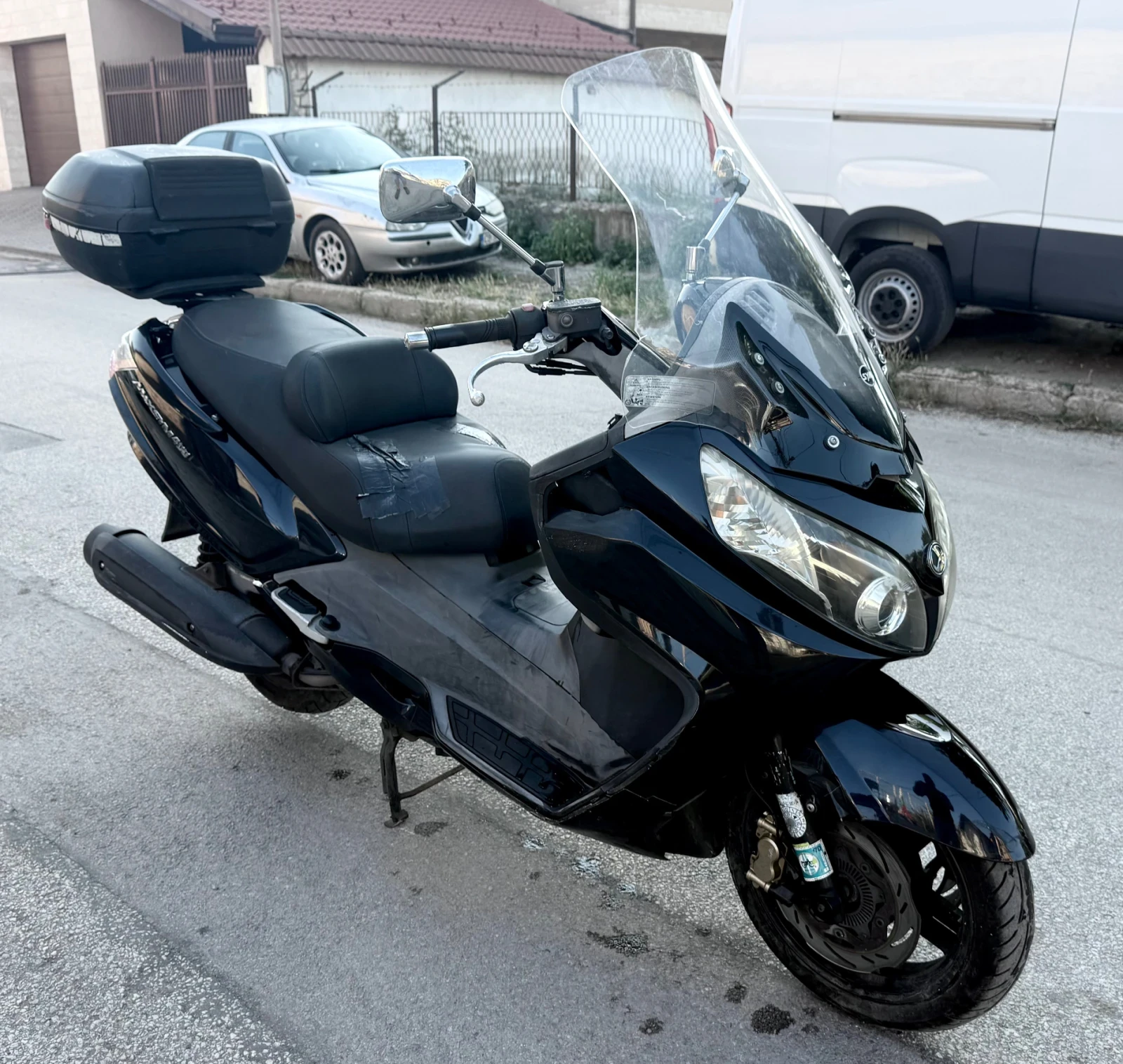 Sym Maxsym 400i 2011г с куфар, снимка 3 - Мотоциклети и мототехника - 55494746