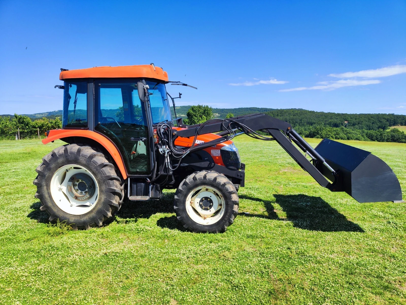 Трактор Kioti DK551C, снимка 7 - Селскостопанска техника - 54914736