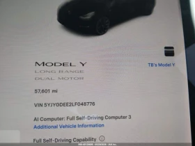 Tesla Model Y Long Range Dual Motor AWD, снимка 7