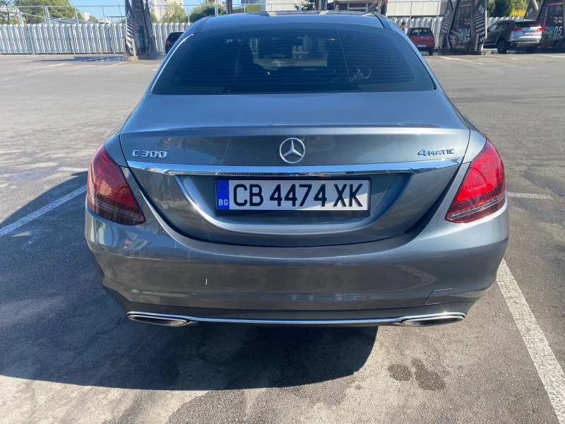 Mercedes-Benz C 300 4Matic, Facelift, 9G-Tronic, LED, снимка 4 - Автомобили и джипове - 51867051