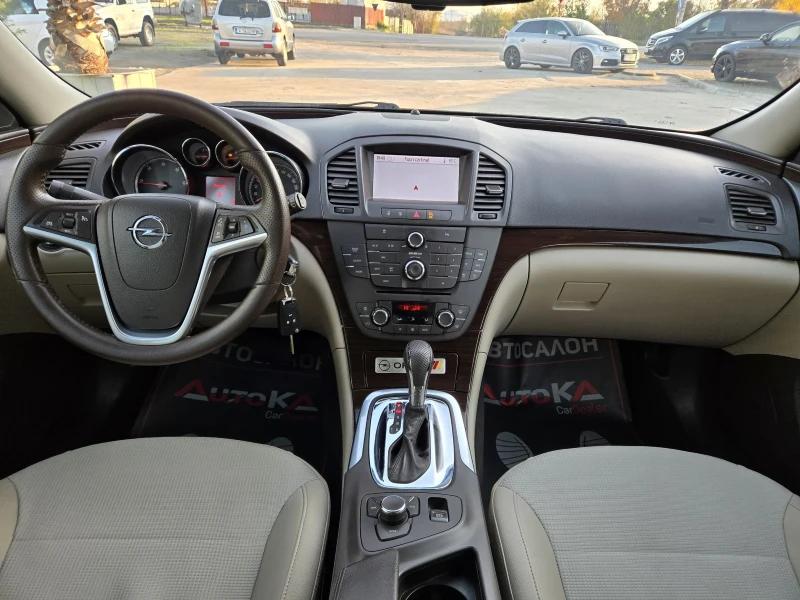 Opel Insignia 2.0CDTI-131кс= АВТОМАТ= OPC LINE= NAVI, снимка 12 - Автомобили и джипове - 52433138