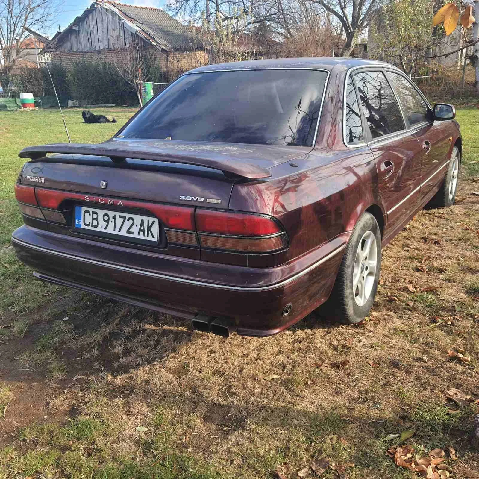 Mitsubishi Sigma Бензин газ - изображение 5