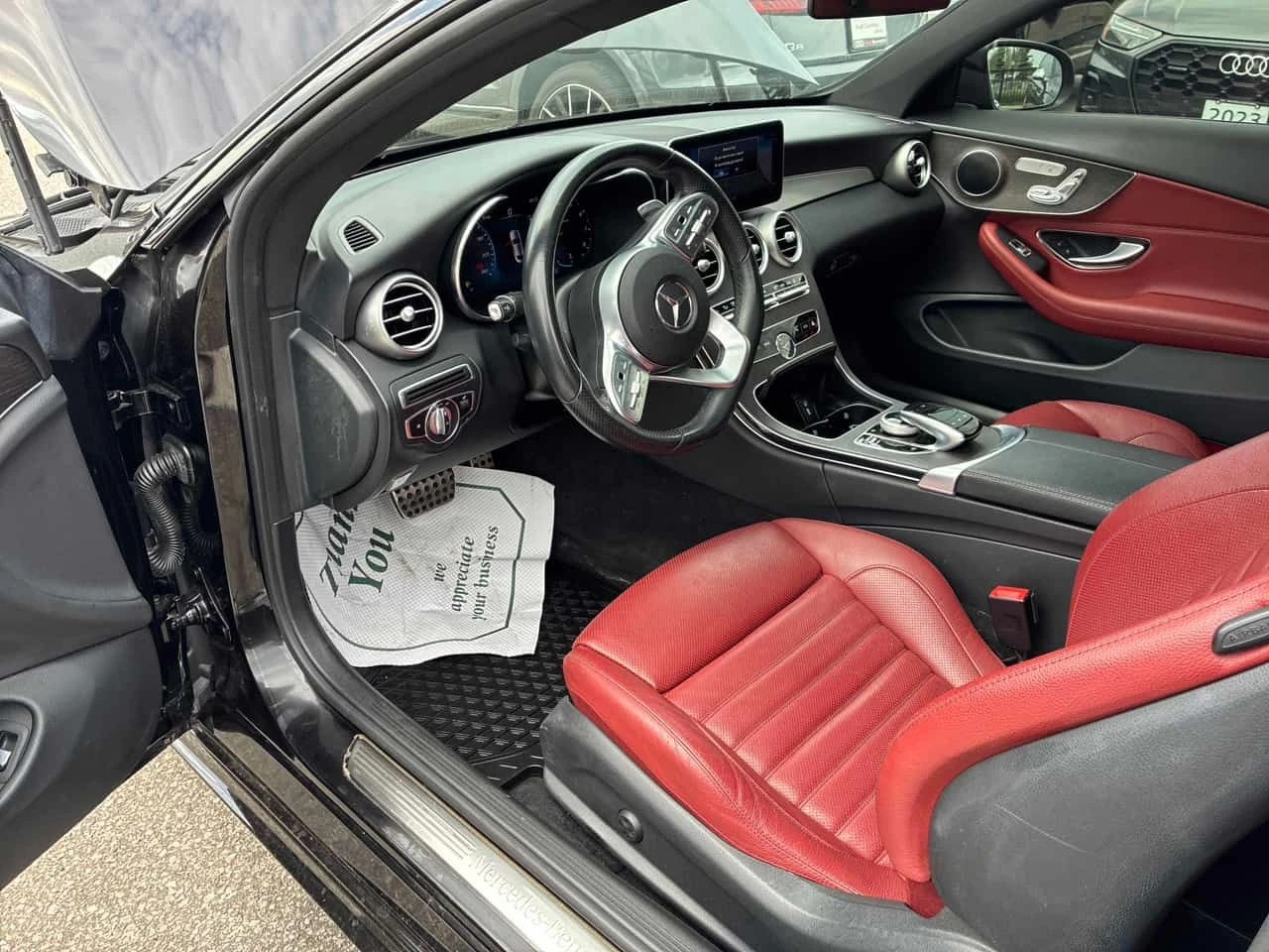 Mercedes-Benz C 300 COUPE 4MATIC/ПАНОРАМА/ПОДГРЕВИ, снимка 7 - Автомобили и джипове - 54804451