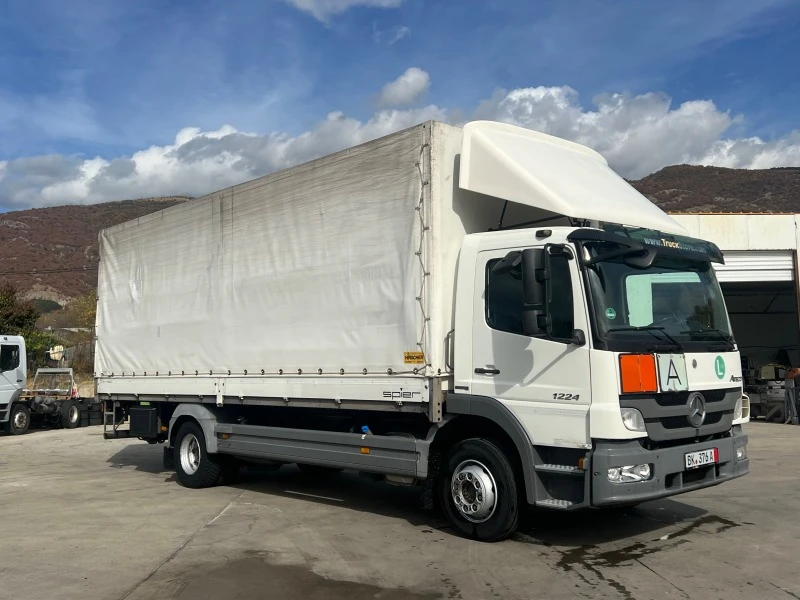 Mercedes-Benz Atego 1224 , EURO5 , 7, 30 , Клима , Падащ борд, снимка 1 - Камиони - 42754506