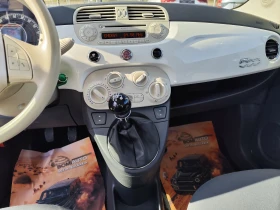 Fiat 500 1.2i* EURO5B* Klima* ШИБЕДАХ* , снимка 9
