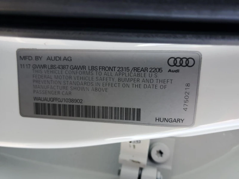 Audi A3 Premium СЕРВИЗНА ИСТОРИЯ, снимка 12 - Автомобили и джипове - 49070839