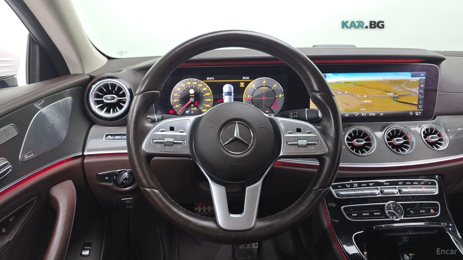Mercedes-Benz CLS 300 AMG* LINE* DISTRONIC* BURMESTER* ОБДУХВАНЕ* HEADUP, снимка 5 - Автомобили и джипове - 54783988