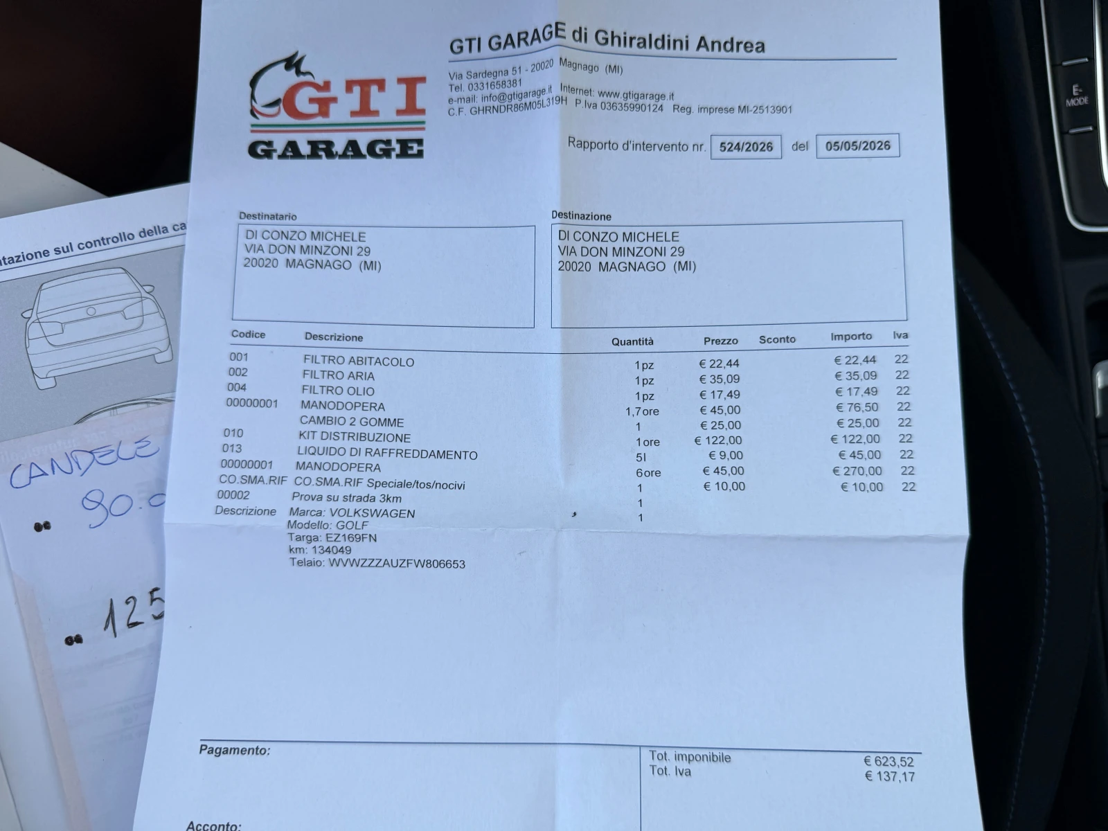 VW Golf GTE Plug-In Hybrid 135000km, снимка 16 - Автомобили и джипове - 55603133