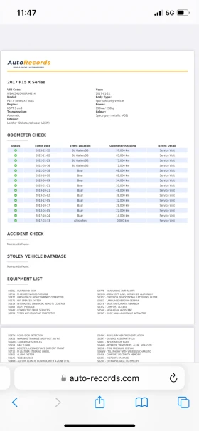 BMW X5 Swiss, 3.0 D,  M Pack, 112 hil km, 6+ 1, Distronic, снимка 15