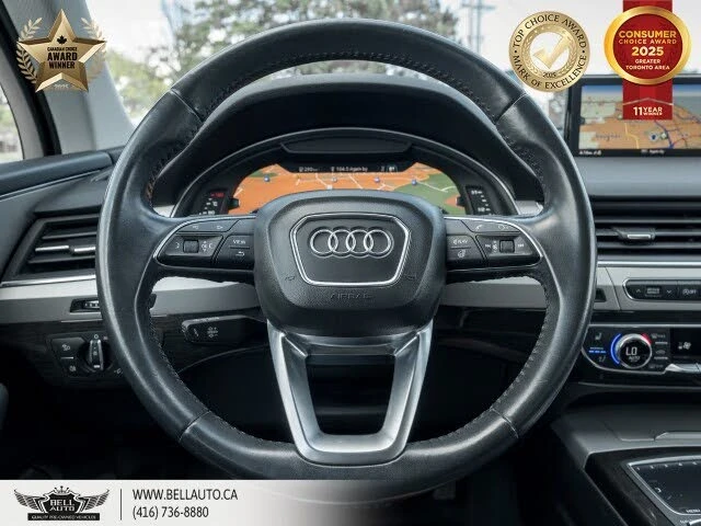 Audi Q7 * АВТО КРЕДИТ* ЦЕНА ДО БГ * СЕРВИЗНА ИСТОРИЯ *  - изображение 8