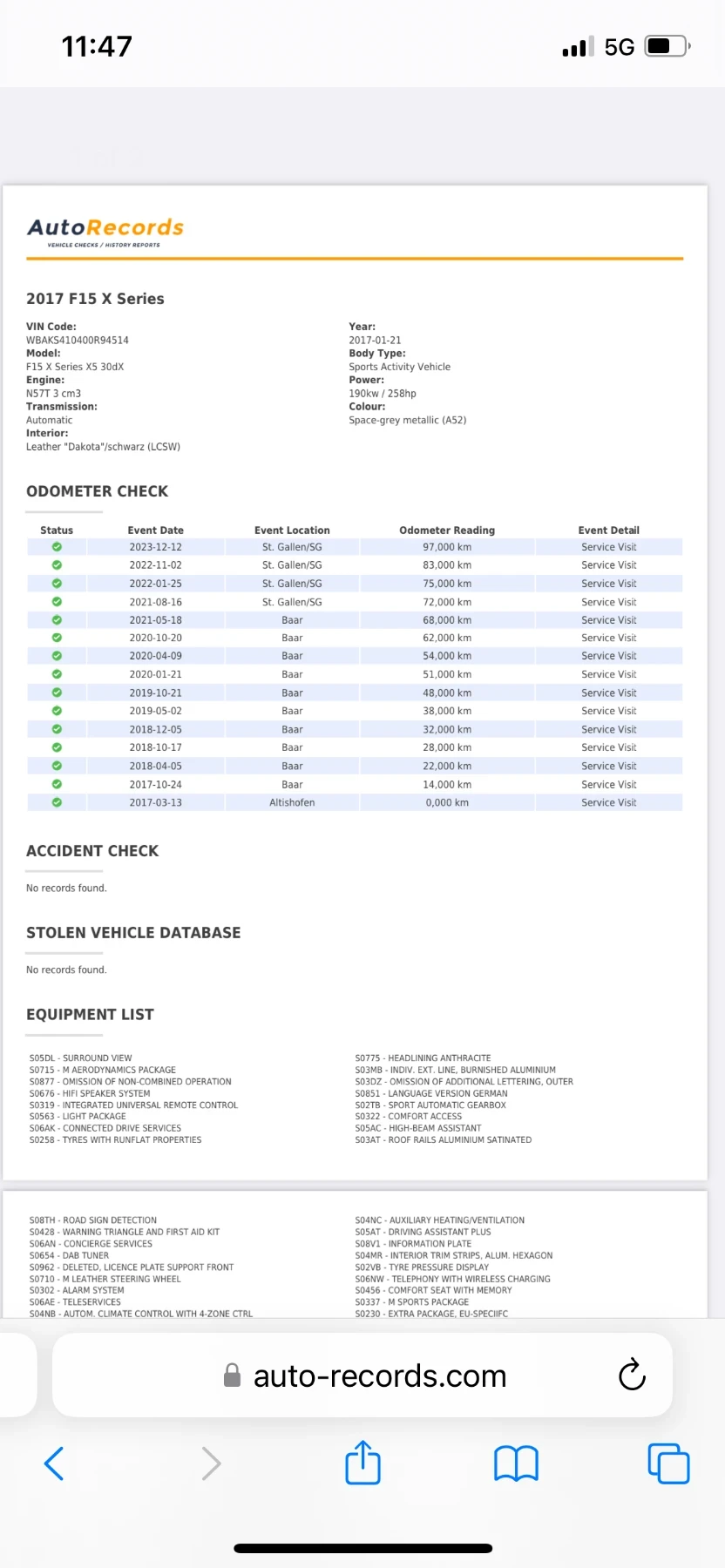 BMW X5 Swiss, 3.0 D,  M pack, 112 500 km, 6+ 1, Distronic | Mobile.bg   15