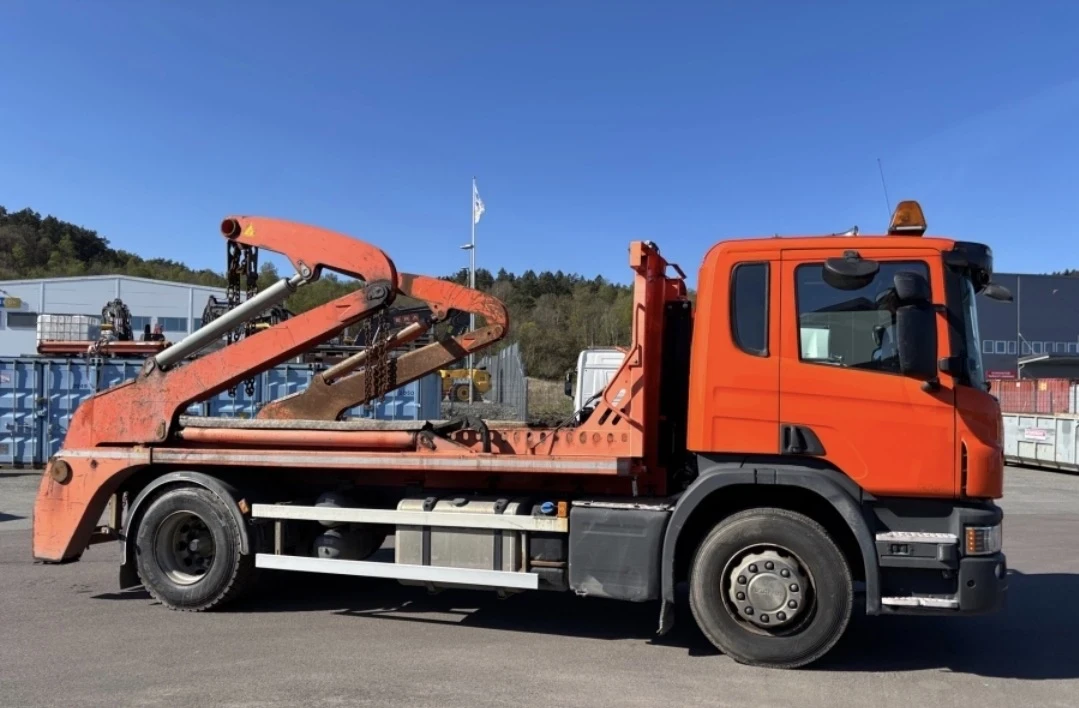 Scania P 320 Контейнеровоз с хидравлично удължение ЕВРО 6 - изображение 6