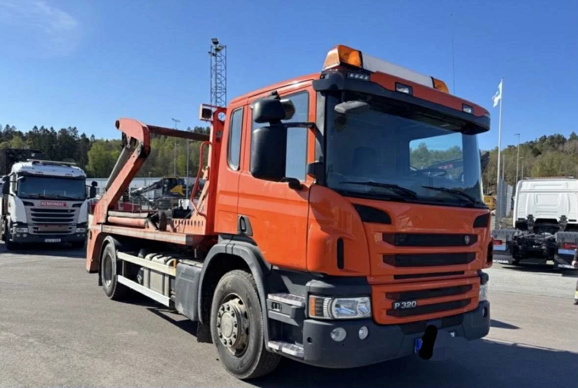 Scania P 320 Контейнеровоз с хидравлично удължение ЕВРО 6 - изображение 5