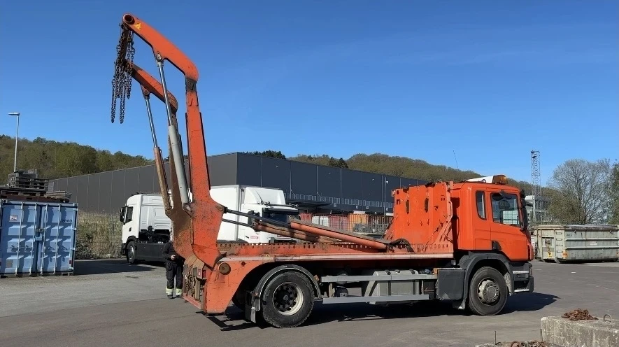 Scania P 320 Контейнеровоз с хидравлично удължение ЕВРО 6 - изображение 3