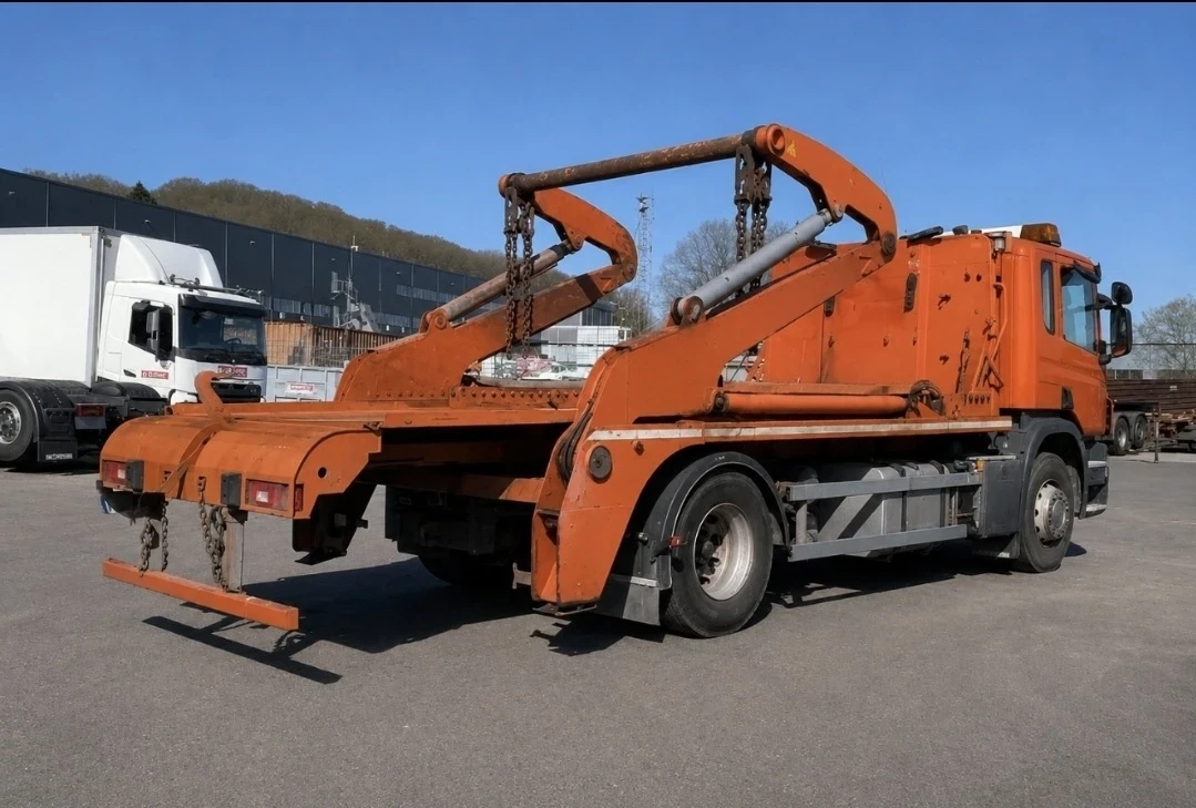 Scania P 320 Контейнеровоз с хидравлично удължение ЕВРО 6, снимка 2 - Камиони - 54103149