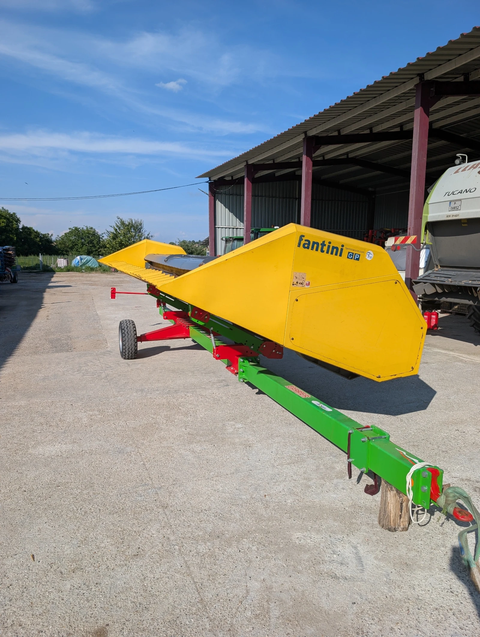 Хедер Fantini GP74 - 7, 54 метра, снимка 4 - Селскостопанска техника - 55345824