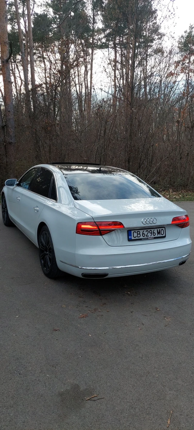 Audi A8 Long Matrix (exclusive)92000км , снимка 5 - Автомобили и джипове - 52867906