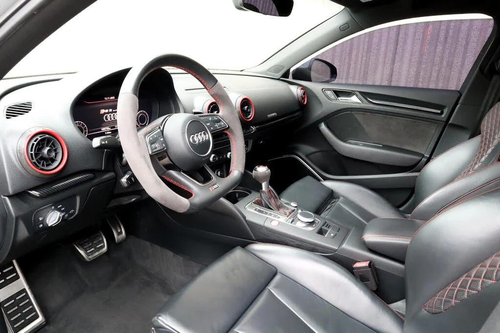 Audi Rs3 * АВТО КРЕДИТ* ЦЕНА ДО БГ * СЕРВИЗНА ИСТОРИЯ *  - изображение 8