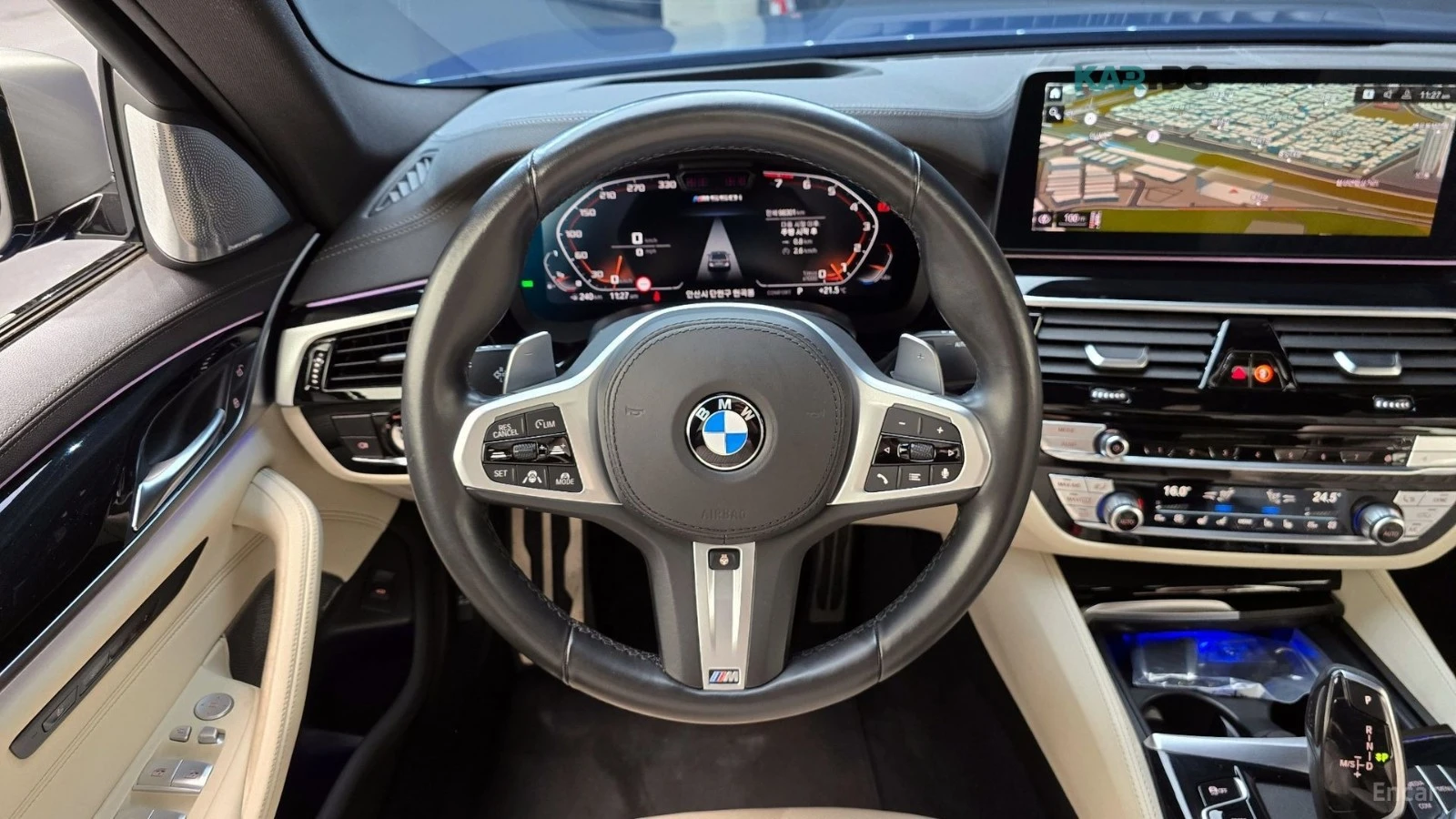 BMW M5 550i xDrive* КОЖА* ПАНО* ОБДУХВ* 360* HUD, снимка 11 - Автомобили и джипове - 55234608