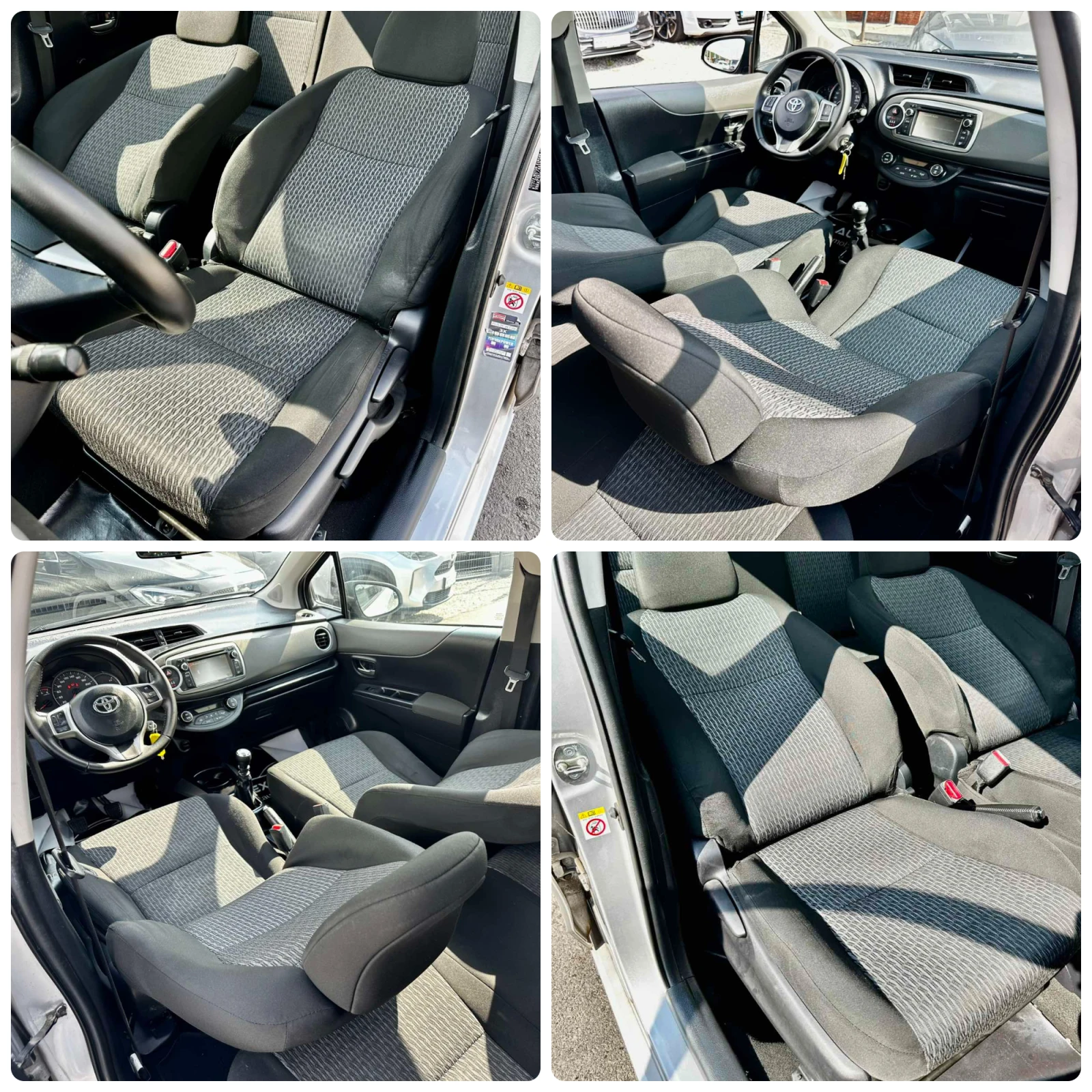Toyota Yaris 1.4D 90HP E5B КАМЕРА, снимка 13 - Автомобили и джипове - 55315129