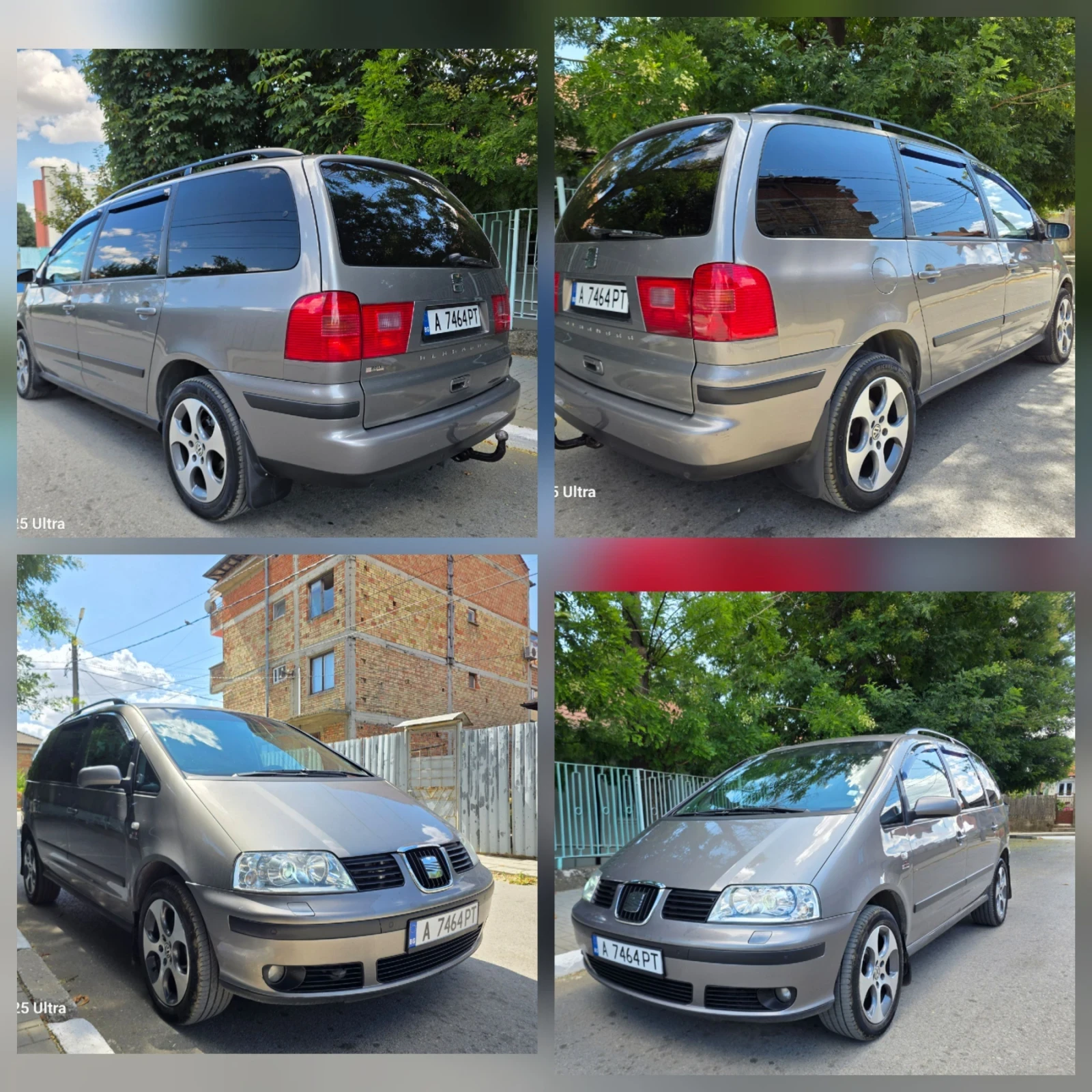 Seat Alhambra 2.0TDI 140ps.KOD.BRT 7 MESTA, снимка 8 - Автомобили и джипове - 55664046