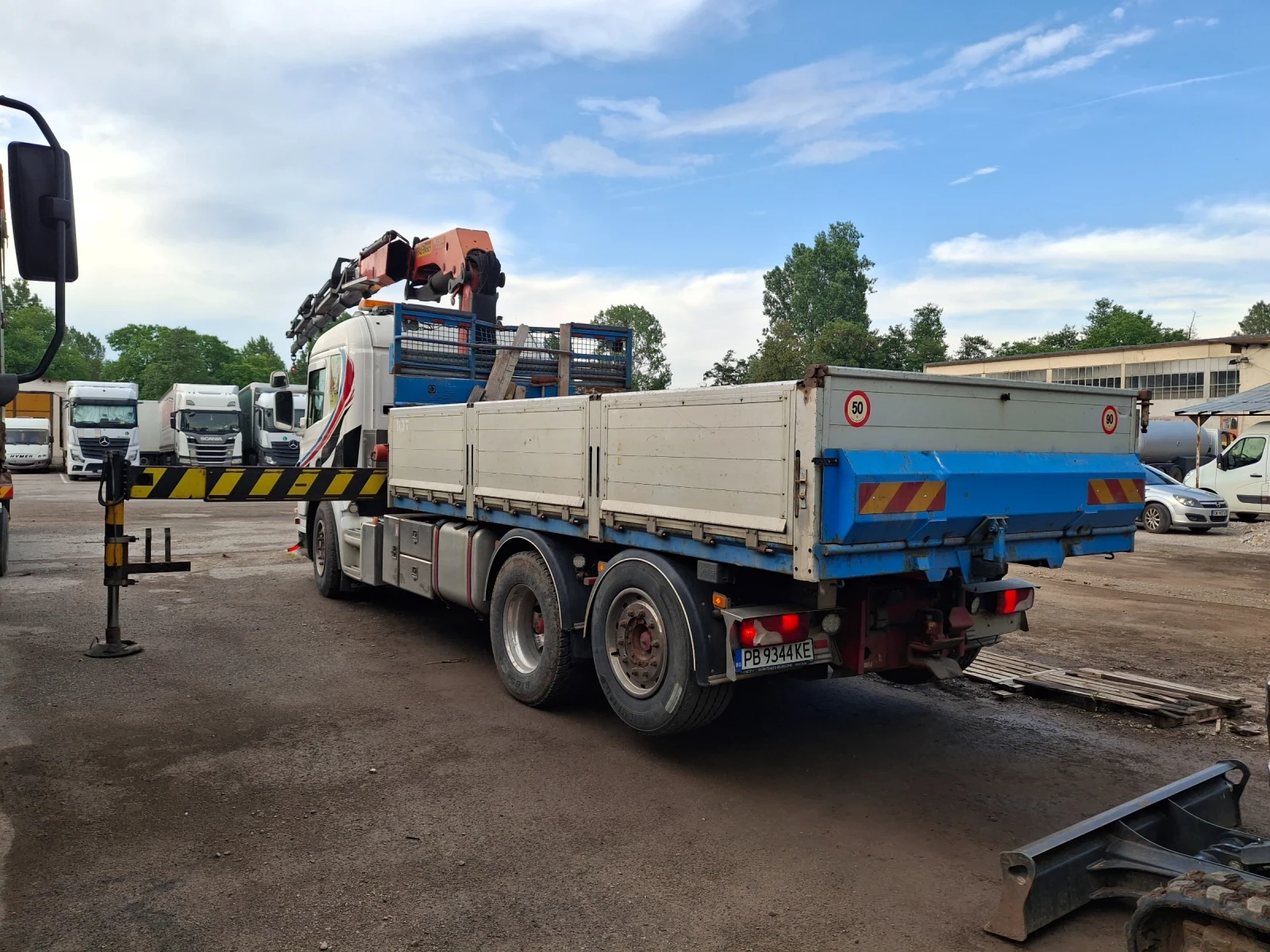 Scania P 380 Palfinger 23002  17 метра, снимка 2 - Камиони - 54882611