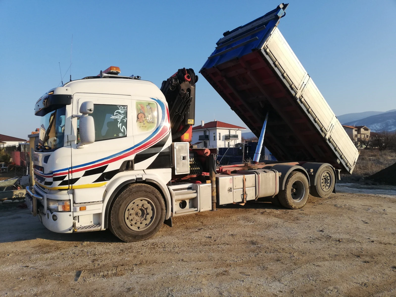 Scania P 380 Palfinger 23002  17 метра, снимка 10 - Камиони - 54882611