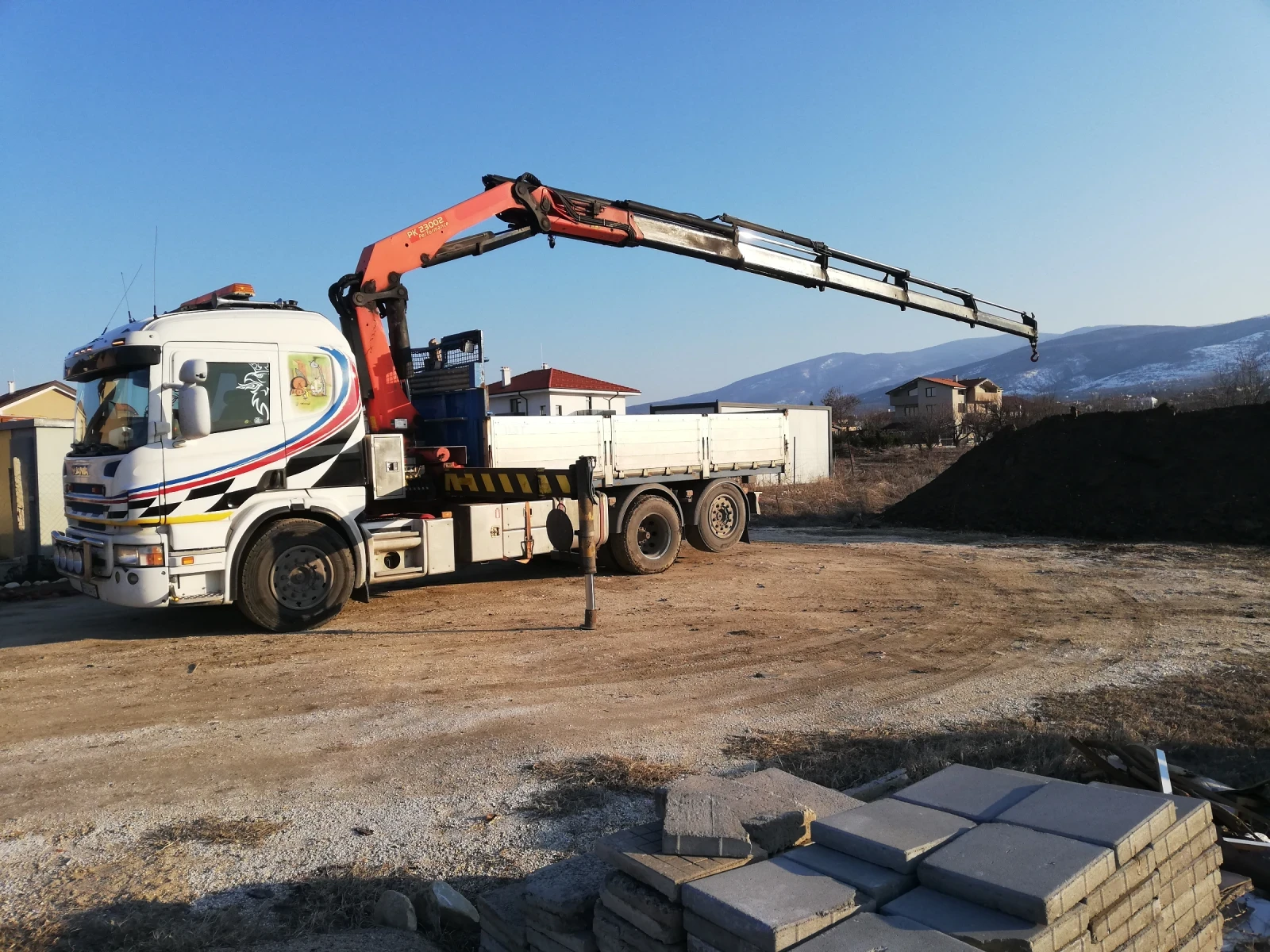 Scania P 380 Palfinger 23002  17 метра, снимка 9 - Камиони - 54882611