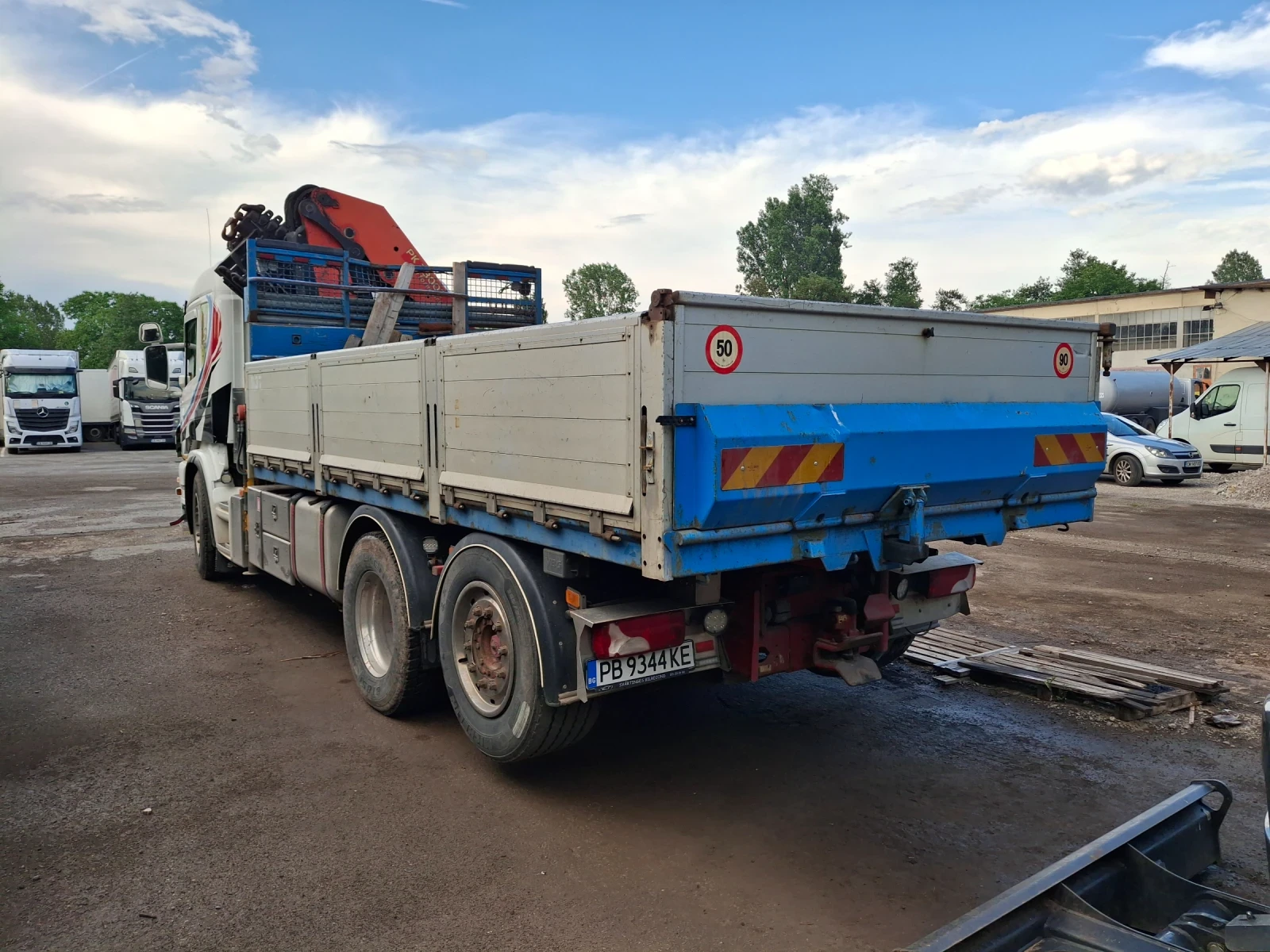 Scania P 380 Palfinger 23002  17 метра, снимка 6 - Камиони - 54882611