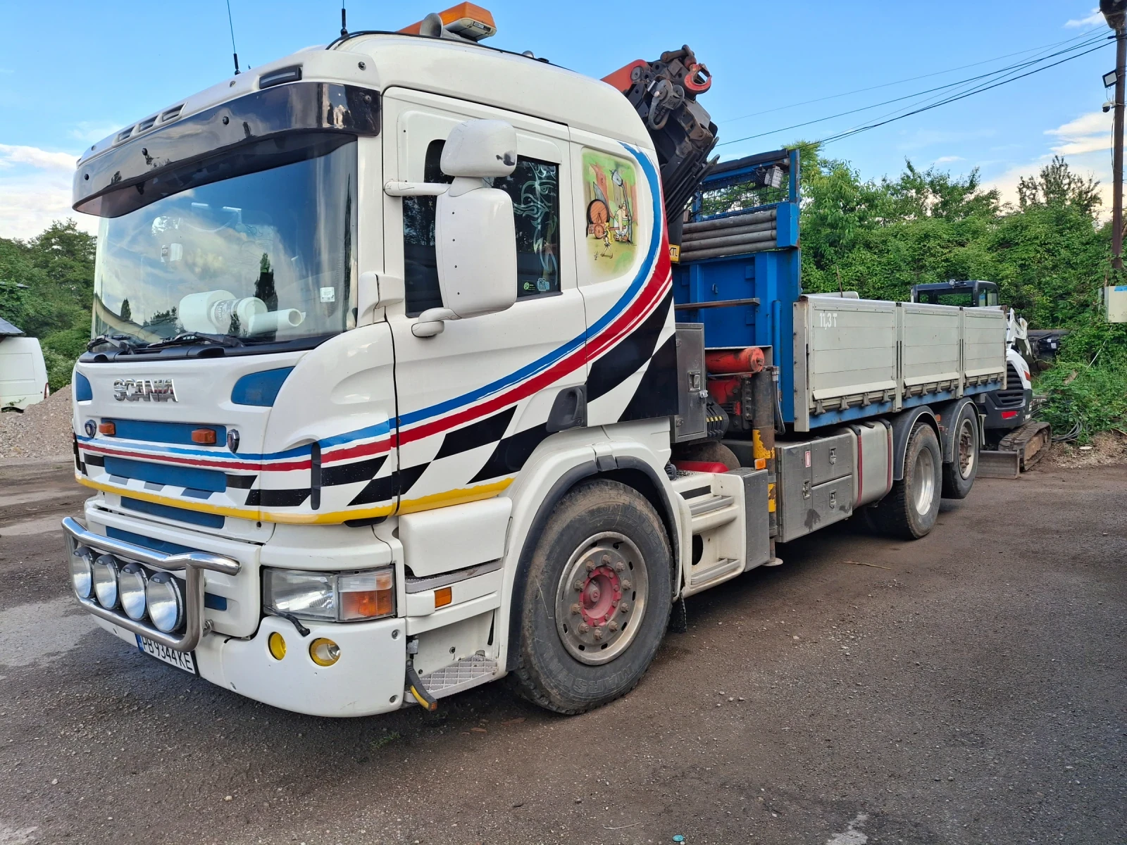 Scania P 380 Palfinger 23002  17 метра