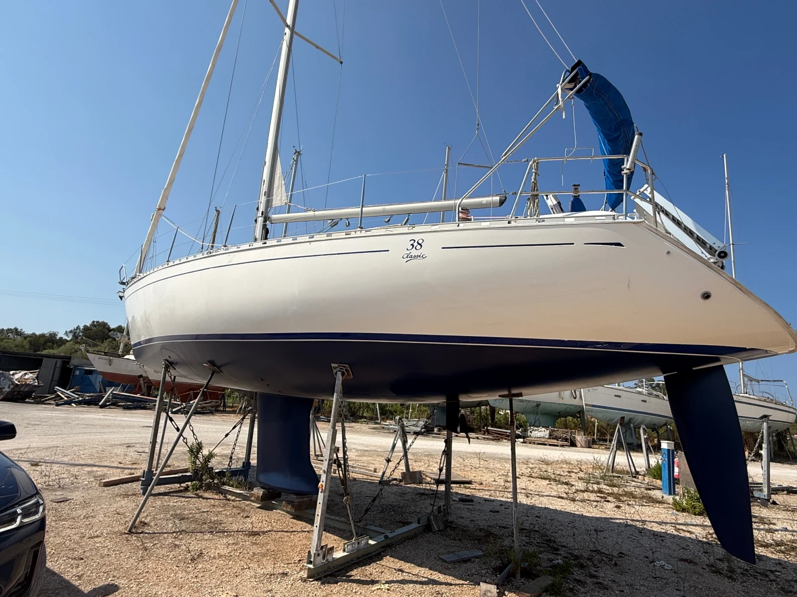 Ветроходна лодка Dufour Classic 38, снимка 7 - Воден транспорт - 55712865