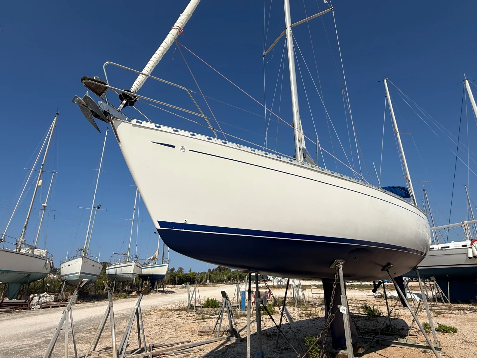 Ветроходна лодка Dufour Classic 38, снимка 8 - Воден транспорт - 55712865