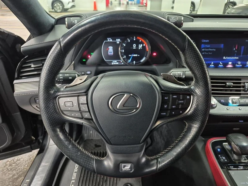 Lexus LS 500 F SPORT* M. LEVINSON* HEAD-UP* 360 CAM* ОБДУХВАНЕ, снимка 10 - Автомобили и джипове - 53251603