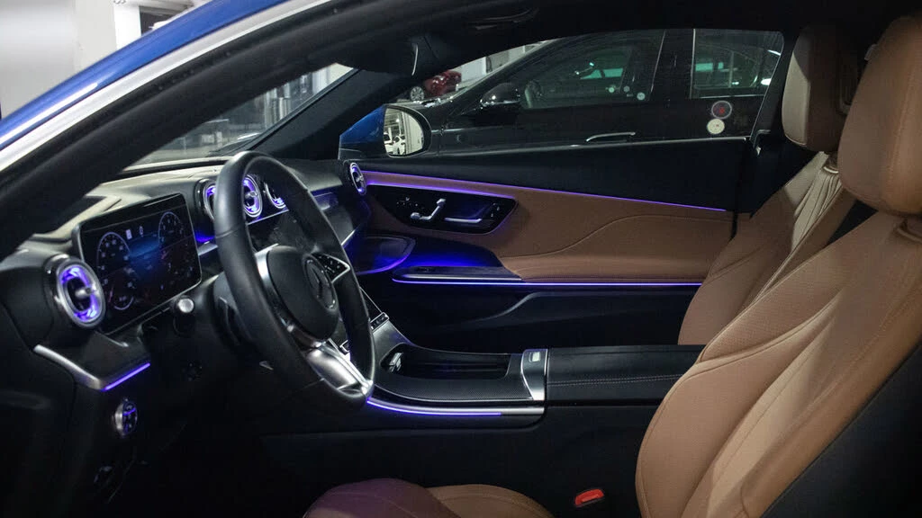 Mercedes-Benz CLE 300 4MATIC* BURMESTER* ОБДУХВАНЕ* ПОДГРЕВ* ПАНОРАМА* , снимка 9 - Автомобили и джипове - 54596428