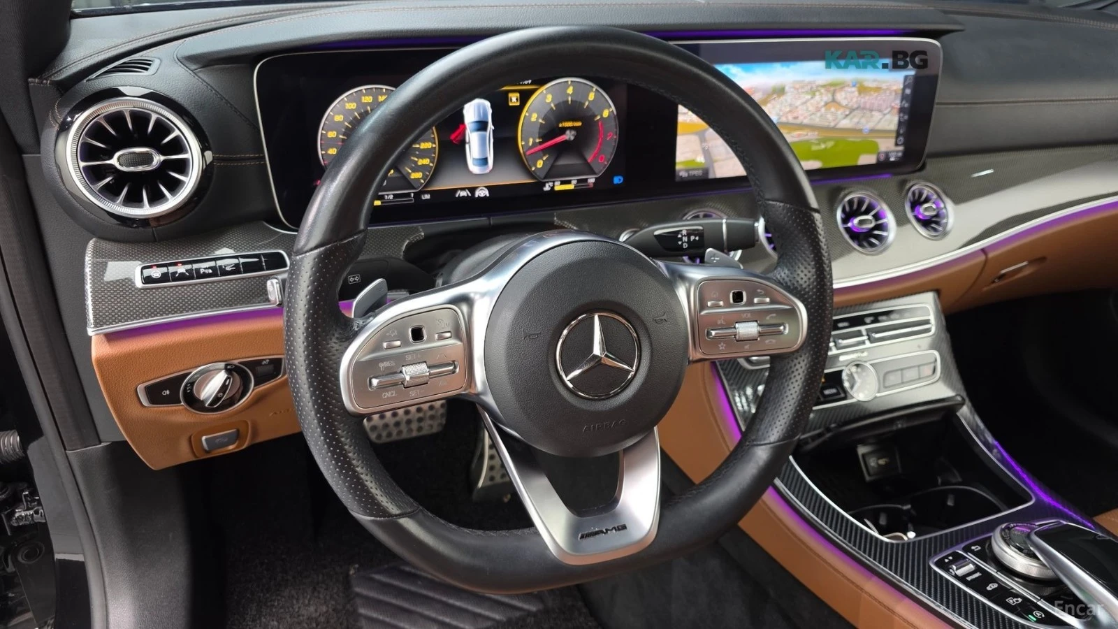 Mercedes-Benz E 450 4MATIC* DISTRONIC* 360CAM* DRIVE-ASSIST* BURMESTER, снимка 7 - Автомобили и джипове - 54769215