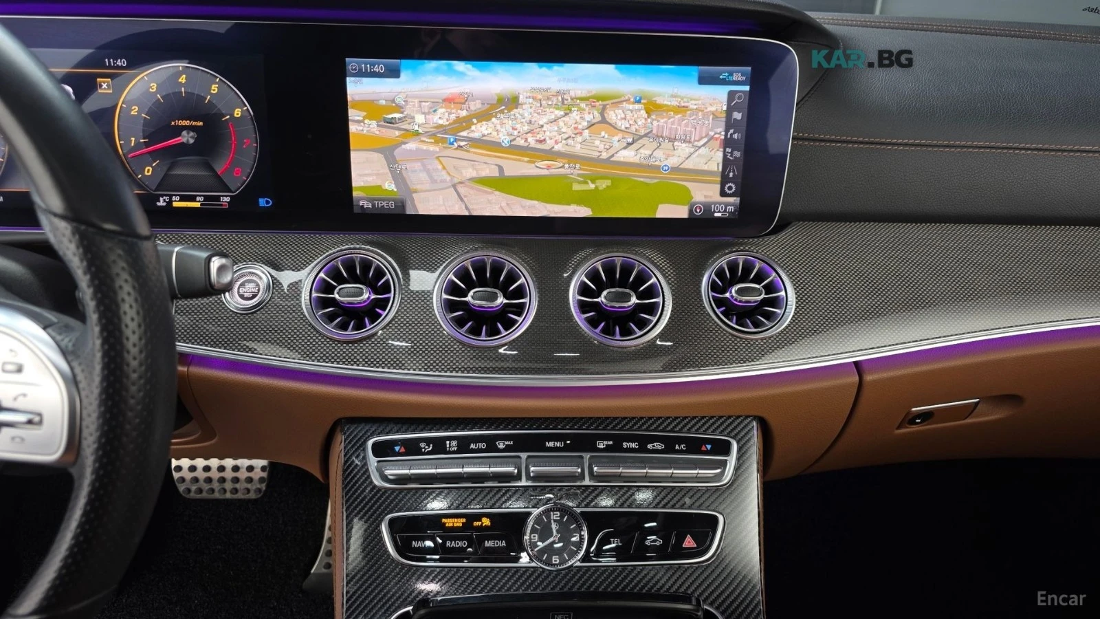Mercedes-Benz E 450 4MATIC* DISTRONIC* 360CAM* DRIVE-ASSIST* BURMESTER, снимка 9 - Автомобили и джипове - 54769215