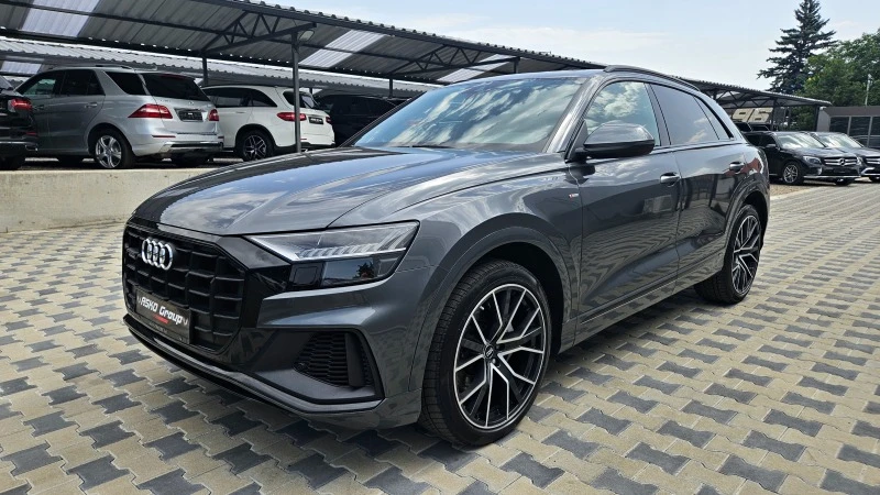 Audi Q8 ! 50TDI/S-LINE/GERMANY/CAMERA/PANO/AMBIE/ПАМЕТ/LIZ, снимка 1 - Автомобили и джипове - 46452164