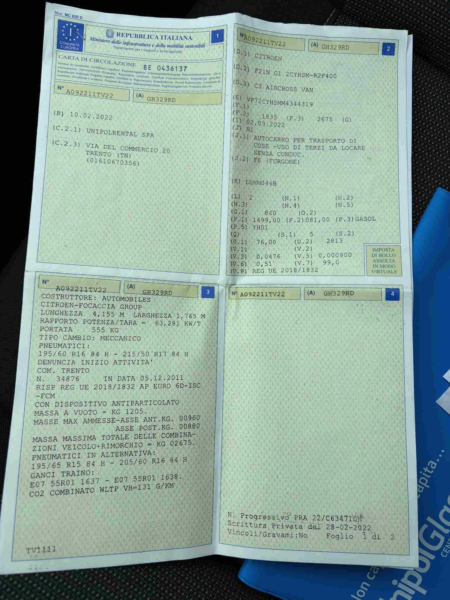 Citroen C3 Aircross  1.5 HDI Feel, снимка 14 - Автомобили и джипове - 54254858