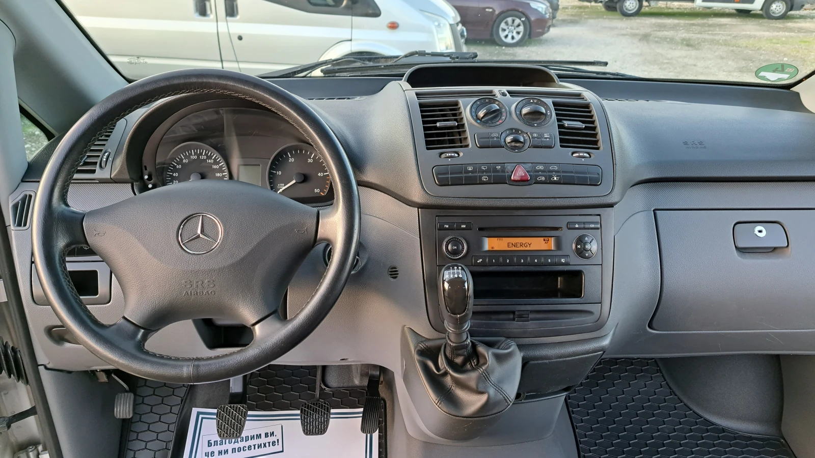 Mercedes-Benz Vito MAXI-2.2CDI/6ск/9 МЕСТА/КЛИМАТИК/ - изображение 10