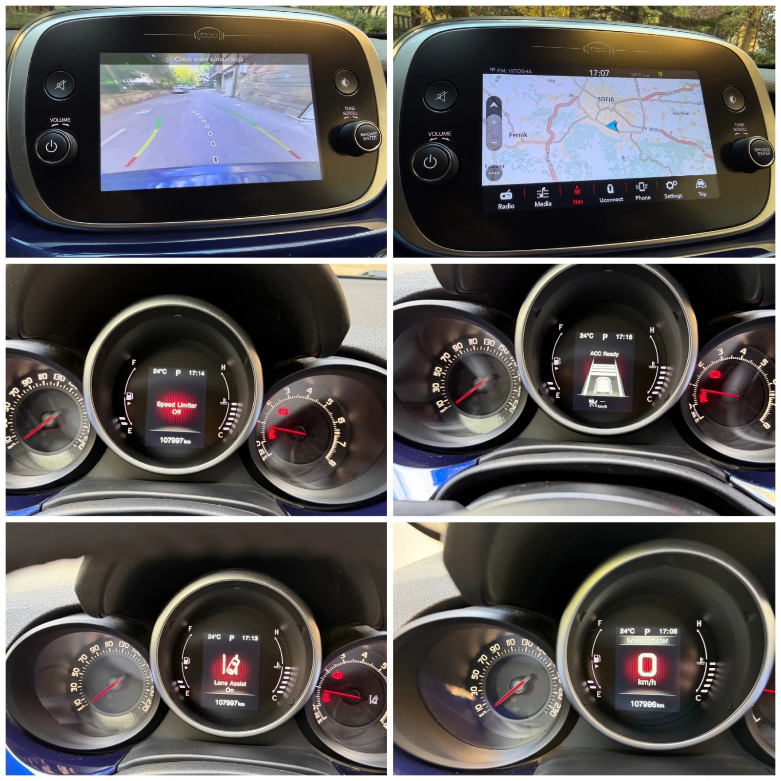 Fiat 500X 1, 4 AUT TURBO, 140 �.�., 107 900 ��.!!! | Mobile.bg � ����������� 12