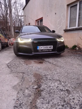 Audi A6 3.0bitdi S LINE RS6 OPTIC FULL LED ABT Дистроник, снимка 4