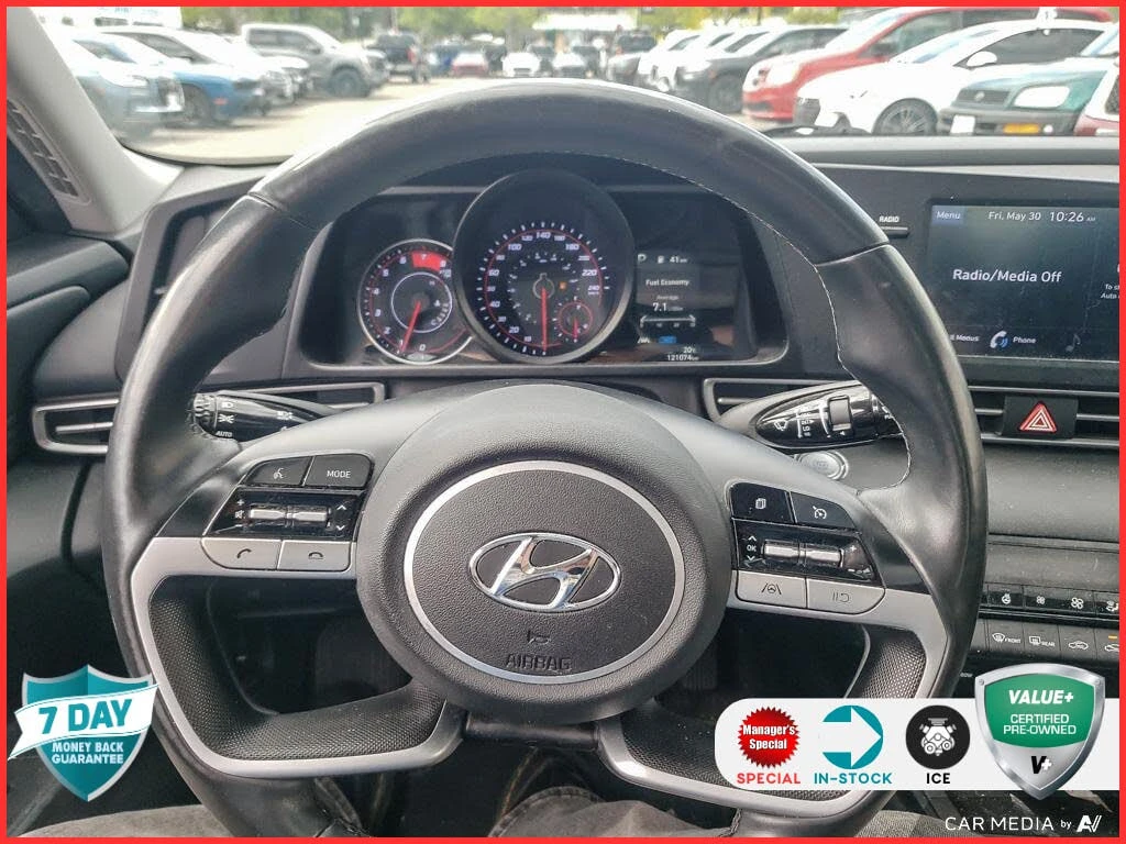 Hyundai Elantra * АВТО КРЕДИТ* ЦЕНА ДО БГ * СЕРВИЗНА ИСТОРИЯ *  - изображение 9