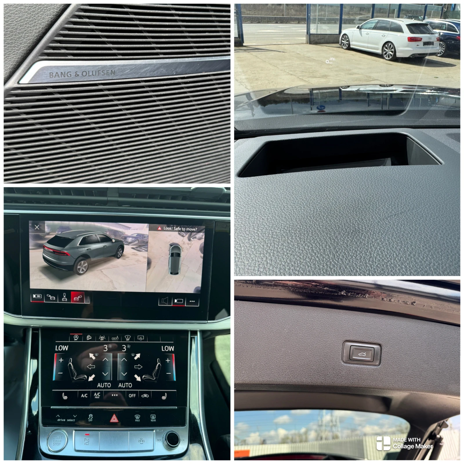 Audi SQ8 50TDI MATRIX CAM360 ПАНОРАМА ВАКУУМ ЦЕНА С ДДС, снимка 13 - Автомобили и джипове - 54507875