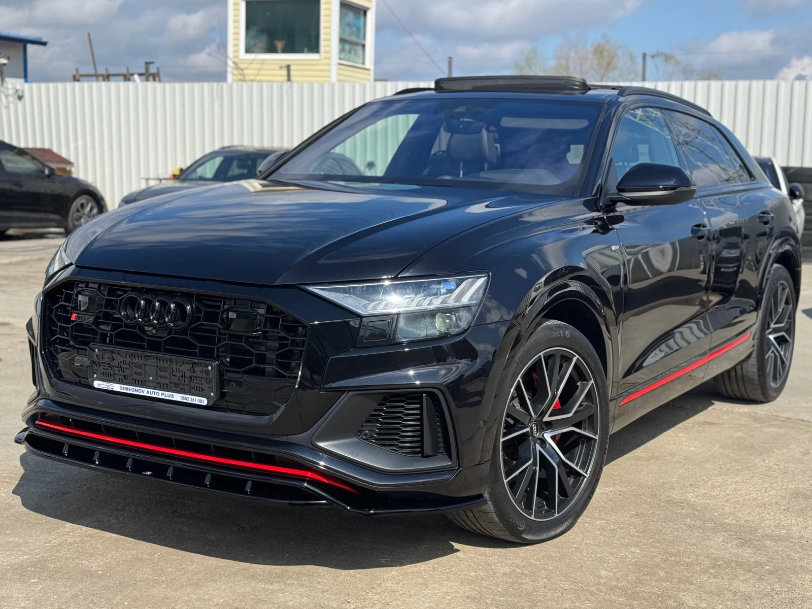 Audi SQ8 50TDI MATRIX CAM360 ПАНОРАМА ВАКУУМ ЦЕНА С ДДС, снимка 3 - Автомобили и джипове - 54507875