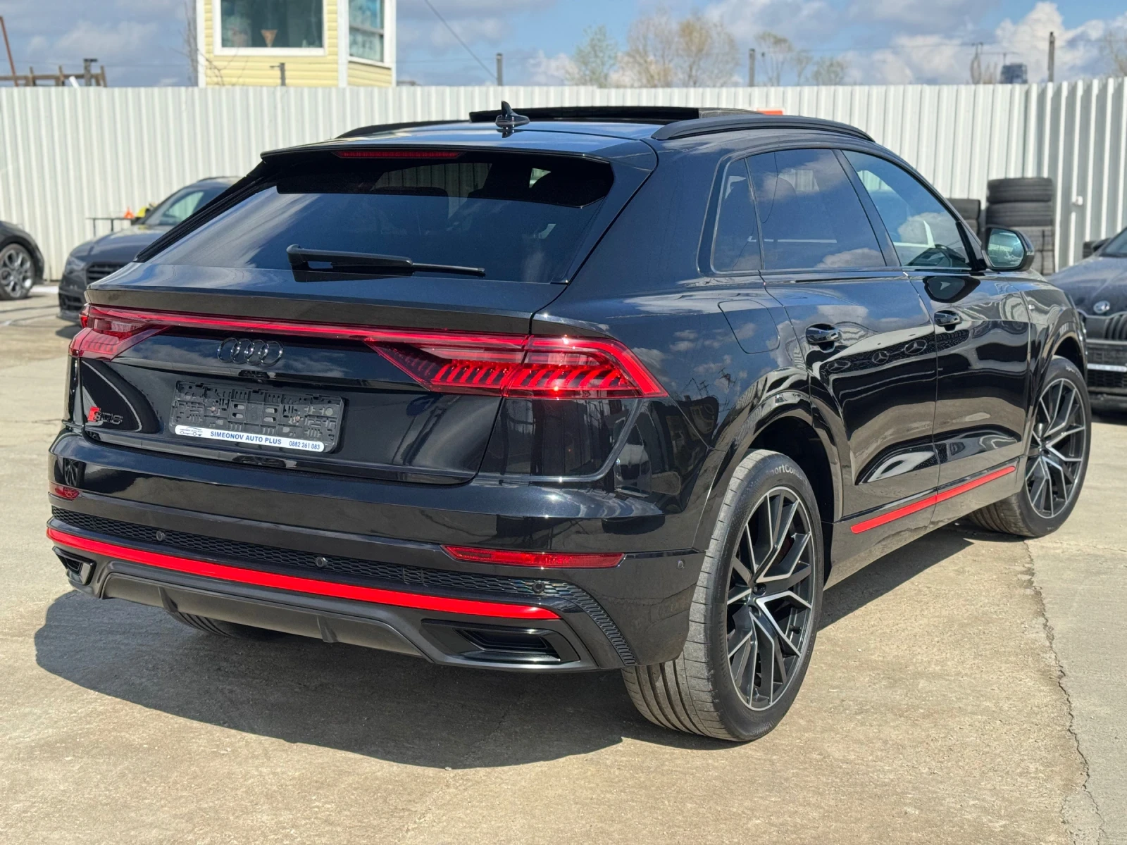 Audi SQ8 50TDI MATRIX CAM360 ПАНОРАМА ВАКУУМ ЦЕНА С ДДС, снимка 8 - Автомобили и джипове - 54507875
