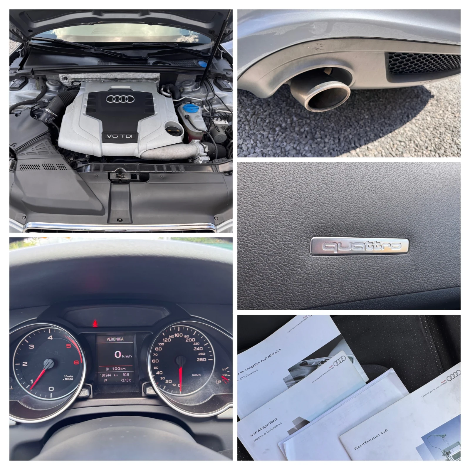 Audi A5 S5/3.0d/4�4/SPORTBACK/BANK&OLUFSEN/SPORT DIF// | Mobile.bg � ����������� 17